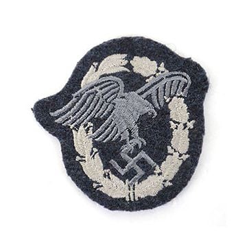 WW2 German Cloth Luftwaffe NCO Observer Badge