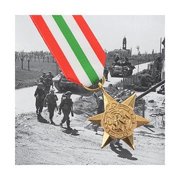 British WW2 Italy Star Medal
