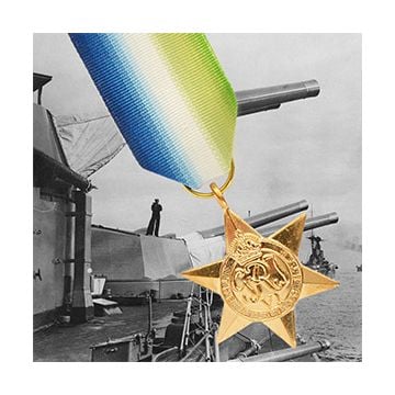 British WW2 Atlantic Star Medal