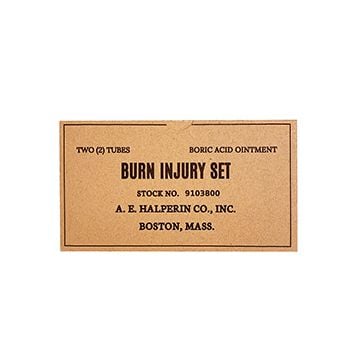 WW2 US Burns Injury Set Box