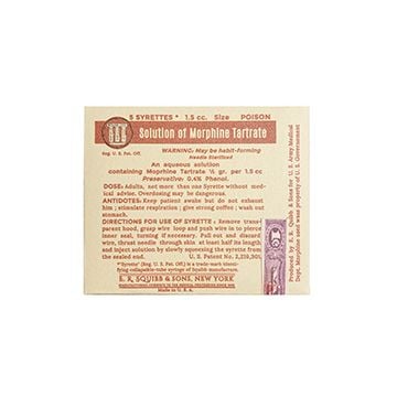 WW2 US Morphine Box
