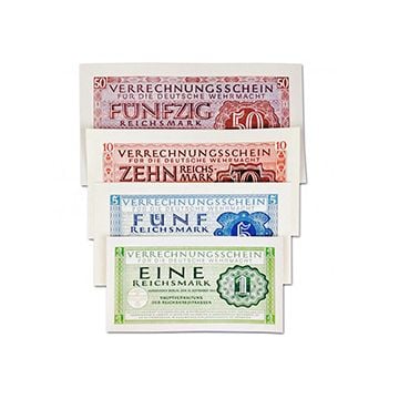 WW2 German Reichsmark Notes