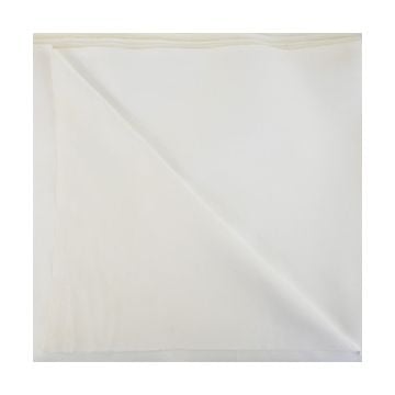 German White Summer Suit Fabric - 160cm x 100cm