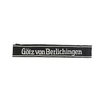 Gotz von Berlichingen Officers Cuff Title