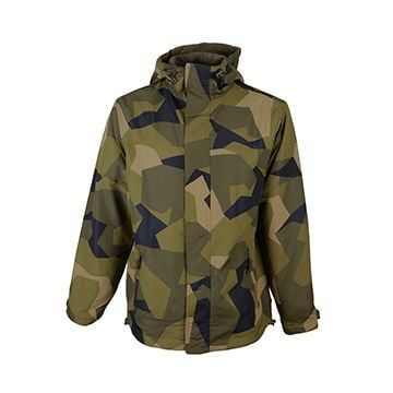 Fleece Lined Windbreaker - Swedish Camo