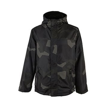 Fleece Lined Windbreaker - Swedish Night Camo