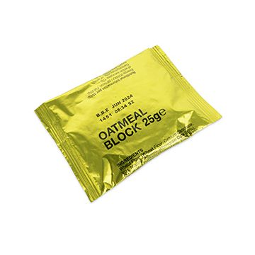 British Army 25gm Oatmeal Block Packs