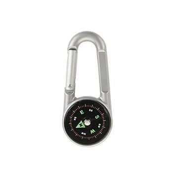 3 in 1 Carabiner, Compass & Thermometer