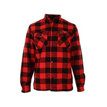 Lumberjack Flannel Shirt - Red