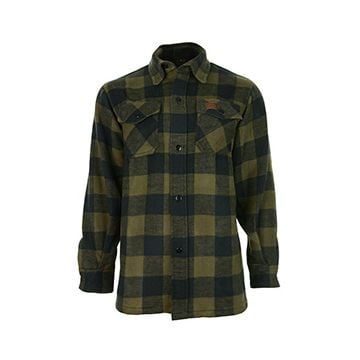 Lumberjack Flannel Shirt - Olive