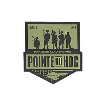 PVC Hook & Loop Patch - Point Du Hoc