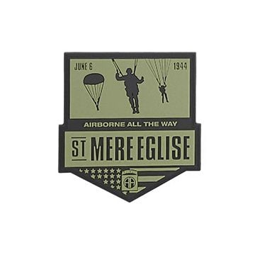 PVC Hook & Loop Patch - St Mere Eglise