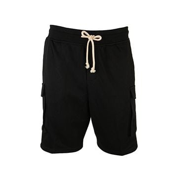 US Style Cotton Sweatshorts - Black