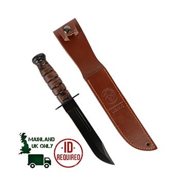 USMC Knife with Leather Sheath