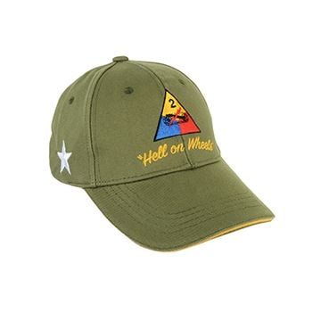 2nd Armored Division Baseball Cap - Green