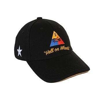 2nd Armored Division Baseball Cap - Black