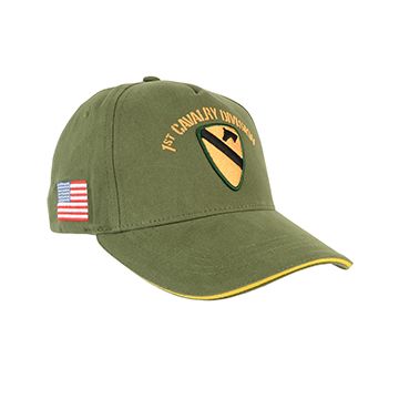 US 1st Cavalry Division Baseball Cap - Green