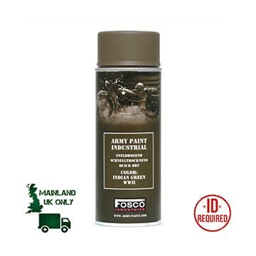 Army Spray Paint - WW2 Indian Green