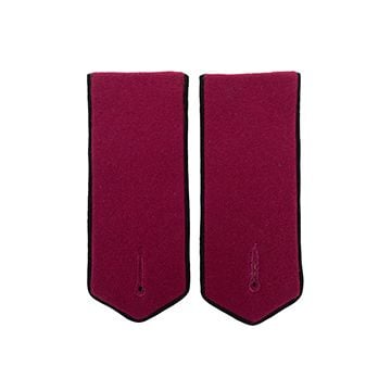 WW2 Russian 1943 Infantry Shoulder Boards - Black Piped Casual