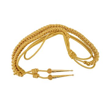 British Army No 1 Equerries Right Shoulder Aiguillette - Gold