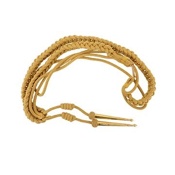 British Army Field Marshal & ADC No 1 Right Shoulder Aiguillette - Gold