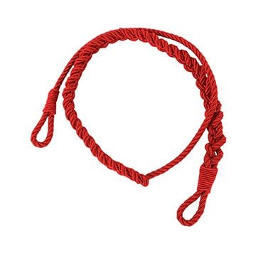 Red Single Plait Lanyard - Military RAF Army Navy