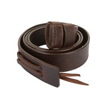 British Lee Enfield Stitched Loop Rifle Sling - Leather