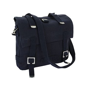 Brandit German Style Canvas Breadbag - Navy Blue
