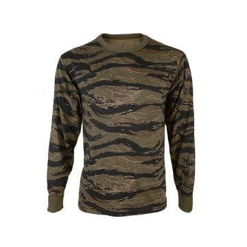 Rothco Long Sleeve T-Shirt - Tiger Stripe