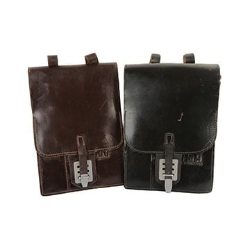 Original Austrian Army Leather Map Case