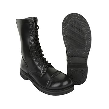 Rothco US Paratrooper Leather Boots - Black