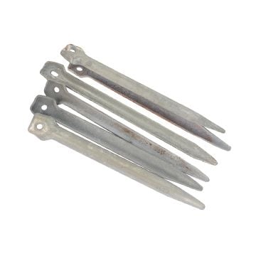 Original WW2 Style East German Iron Tent Pegs
