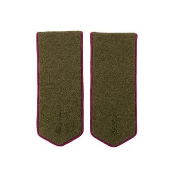 WW2 Russian EM Raspberry Piped Shoulder Boards- Infantry