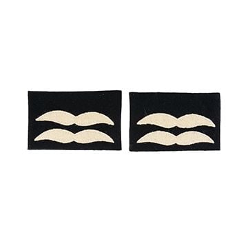 WW2 German Luftwaffe Sleeve Rank Pair - Unterfeldwebel
