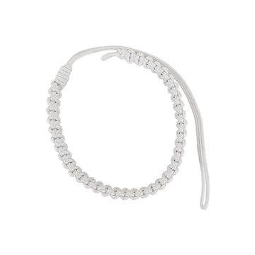 White Macrame 3-Ply Lanyard - Military RAF Army Navy