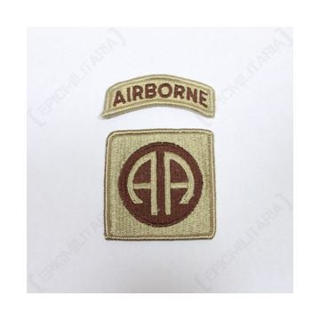 82nd Airborne Patch (All Americans) - Desert Thumbnail