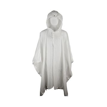 Original Swiss Army Poncho - White | Genuine Military Surplus