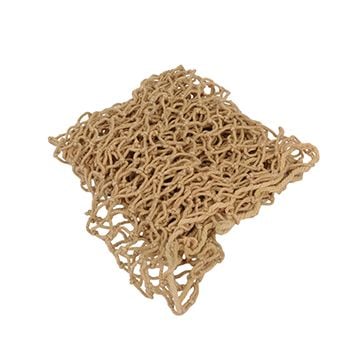 This view shows the front of the US Helmet Net - Khaki. Thumbnail