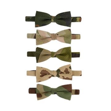 Camouflage Bow Ties