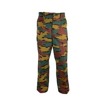 Original Belgian Army Ripstop Trousers - M90 Jigsaw Camo