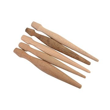 Original French M47 Round Wooden Tent Pegs