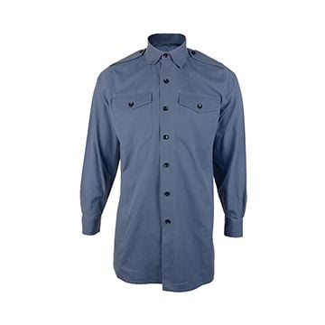 Original British Military Long Sleeve Shirt - Blue