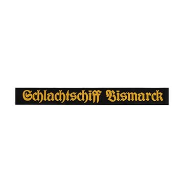 Kriegsmarine Cap Tally - Schlachtschiff Bismarck
