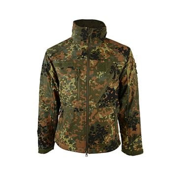 Mil-Tec SCU 14 Soft Shell Jacket - Flecktarn