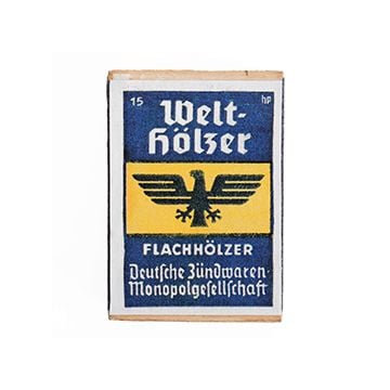 WW2 German Welt-Holzer Match Box Only
