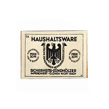 WW2 German Haushaltsware Match Box Only