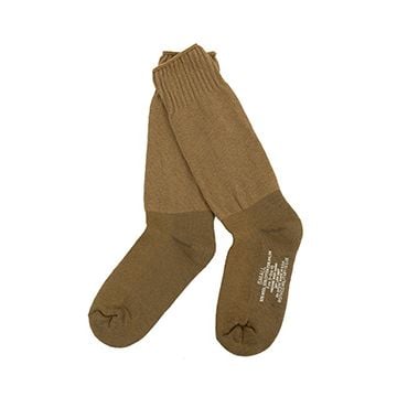 Rothco GI Type Cushion Sole Socks - Coyote Brown