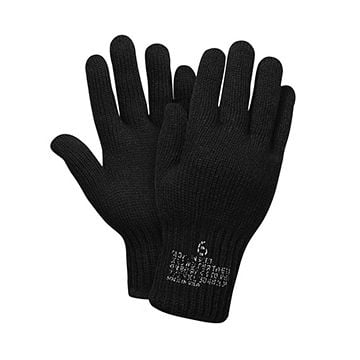 Rothco GI Glove Liners - Black