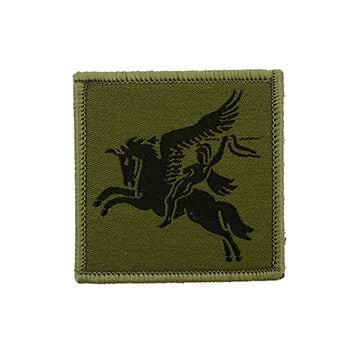Subdued British Pegasus Hook & Loop Shoulder Patch