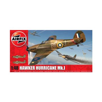 Airfix Hawker Hurricane Mk.1 Model Kit - 1:48 Scale